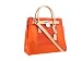 MICHAEL Michael Kors Hamilton Large N/S Jelly Tote (Tangarine)