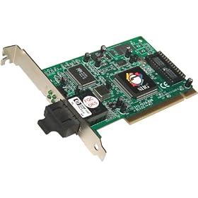 SIIG Fiber Optic 32Bit PCI Card Fast Enet 100Bfx Sc