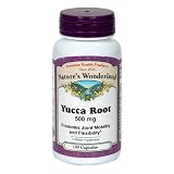 Nature s Wonderland Yucca Root Herbal Supplement Capsules, 500 mg, 100-Count Bottles (Pack of 3)