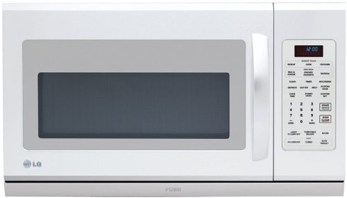 LG White Over the Range Microwave LMH2016SW