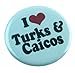 A&T Designs Unisex - I Love Turks & Caicos 1.25