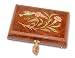 Grand Dazzling Hand Inlaid Wooden Humming Bird Musical Jewelry Box