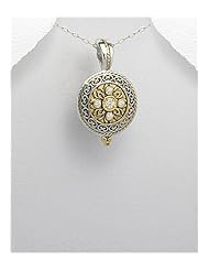 CZ Pendant Necklace In 92.5 Sterling Silver