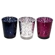 Glass Tealight Holder Set of 3