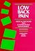 Book Low Back Pain: Medical Diagnosis and Comprehensive Management