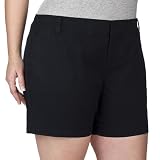 Women's Plus Size Mossimo Black: Core Shorts - Ebony