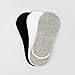 Mocofo Mens 3 Pairs No Show Cotton Socks Non Slip
