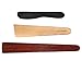 3-Piece Wooden Kitchen Cooking Utensil Set - Comes w/a Thin Wood Spatula Flipper, Wooden Cast Iron Scraper Stirrer and Butter Turner/Cheese Spreader - Wooden Utensils Set - Made in USA - BME