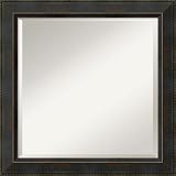 Hemingway Square Wall Mirror, Image size: 20.00"" x 20.00""