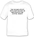 The Divine Spirit does not reside in any except the joyful heart T-shirt