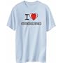 T-Shirt Mens Light Blue "I love United Reformed Churches In North America " Religions Large