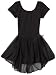 Capezio Girls 2-6x Short Sleeve Nylon Dress