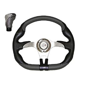 POLARIS RZR STEERING WHEEL & SHIFT KNOB (Grey)