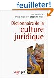 Dictionnaire de la culture juridique