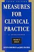 Measures for Clinical Practice: A Sourcebook, Volume 2, Adults
