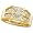 Men's Diamond Cluster Ring 1ctw - Size 8