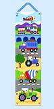 Trains, Planes and Trucks Canvas Growth Chart by Olive Kids