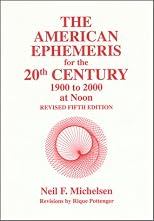 American Ephemeris for the 20th Century: 1900 to 2000 at Noon