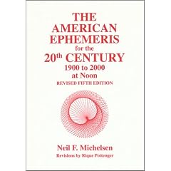 American Ephemeris for the 20th Century: 1900 to 2000 at Noon