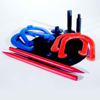 CSI Deluxe Indoor / Outdoor Rubber Horse Shoes Set