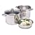 Kitchen Craft Clearview Stainless Steel Multi Cooker and Steamer with Pasta Pot 26cm
