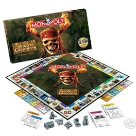 Pirates of the Caribbean Monopoly