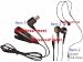Mp3 Music Stereo Handsfree Headset Headphones Earphones Ear Buds with Mic Microphone and 3.5mm Audio Adapter + Dual Ear Buds Headphones