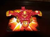 BAKUGAN SEASON 3 GUNDALIN W/ DNA CODES NEW LOOSE PYRUS RED COREDEM 610G