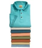 Textured Silk-Blend Polos