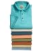Textured Silk-Blend Polos