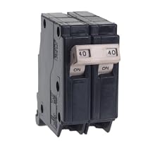 Cutler Hammer CH240 Circuit Breaker, 2-Pole 40-Amp