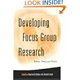 Developing Focus Group Research: Politics, Theory and Practice by Dr Rosaline Barbour and Professor Jenny Kitzinger