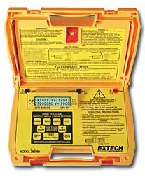 Digital High Voltage Insulation Tester - Extech - EX-380385 - ISBN: B001AGO9G4 - ISBN-13: 0793950380857