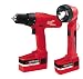 Milwaukee 0502-25 12 Volt 3/8-Inch Driver/Drill 0-360/1100 RPM, T-Handle with Two Batteries, Charger, Work Light & Case