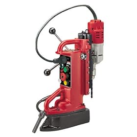 Milwaukee 4204-1 7.2 Amp Electromagnetic Drill Press with 1 2-Inch Motor and Chuck by Milwaukee