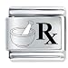 Pugster Prescription Rx Hobbies & Professions Italian Charm Bracelet