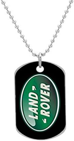 Julieman DIY Pet ID Tag- Land Rover Car Automobile Logo Custom Personalized Dog Cat From Aluminum