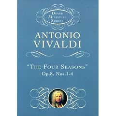 Four Seasons Op.8 No.S 1-4 (Dover Miniature Scores)
