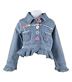 ruffled denim jacket