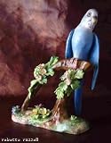 Crown Staffordshire Budgie Budgerigar modelled JT Jones