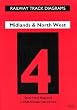 Midlands and North West: Bk.4 (Railway Track Diagrams)