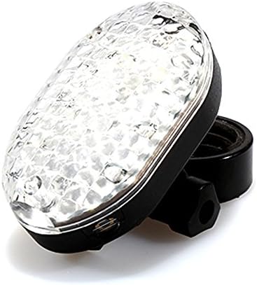 Mr Jacen projection laser taillights Mountain bike safety warning lights,Engineering plastics, 7 highlight LED,White