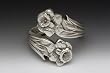 Silver Spoon Silver Plate Lilly Spoon Ring
