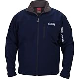 Seattle Seahawks Youth Fleece Track Jacket, Size= Large