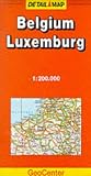 Belgium/Luxemburg (GeoCenter Detail Map)