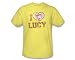 Search : I Love Lucy - I Heart Lucy Adult T-Shirt In Banana