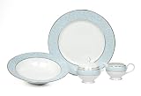 Mikasa Parchment Blue Fine China 5-Piece Serving Set