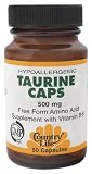 Country Life - Taurine W/B6, 500 mg, 50 capsules