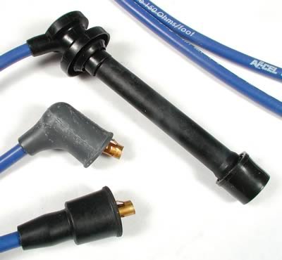 Accel (7940B) Spark Plug Wires - 2.4L KA24DE (Blue)
