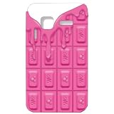 MobiMore チョコレートシリコンケース INFOBAR ミックスベリーチョコレート